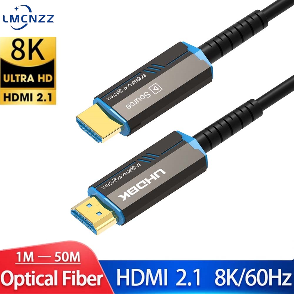 Hdmi Cable 2.1 - كابل ألياف بصرية HDMI 2.1 بدقة