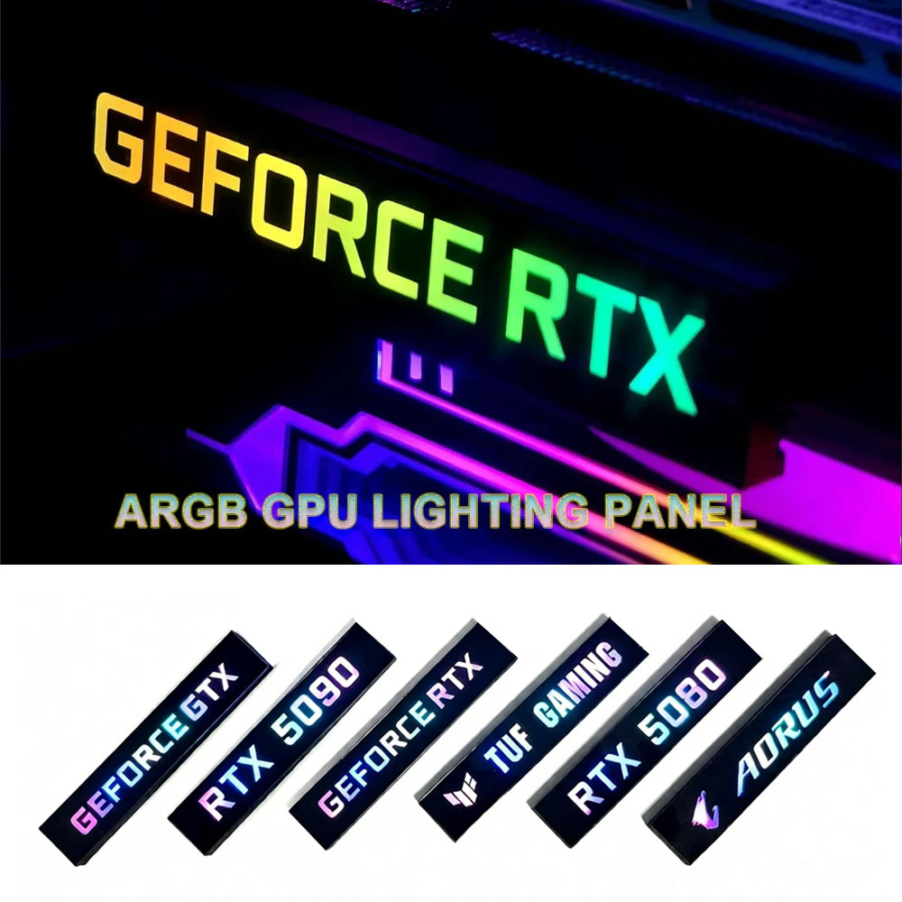 Gaming Console Cabinet - لوحة إضاءة بطاقة الفيديو لـ RTX