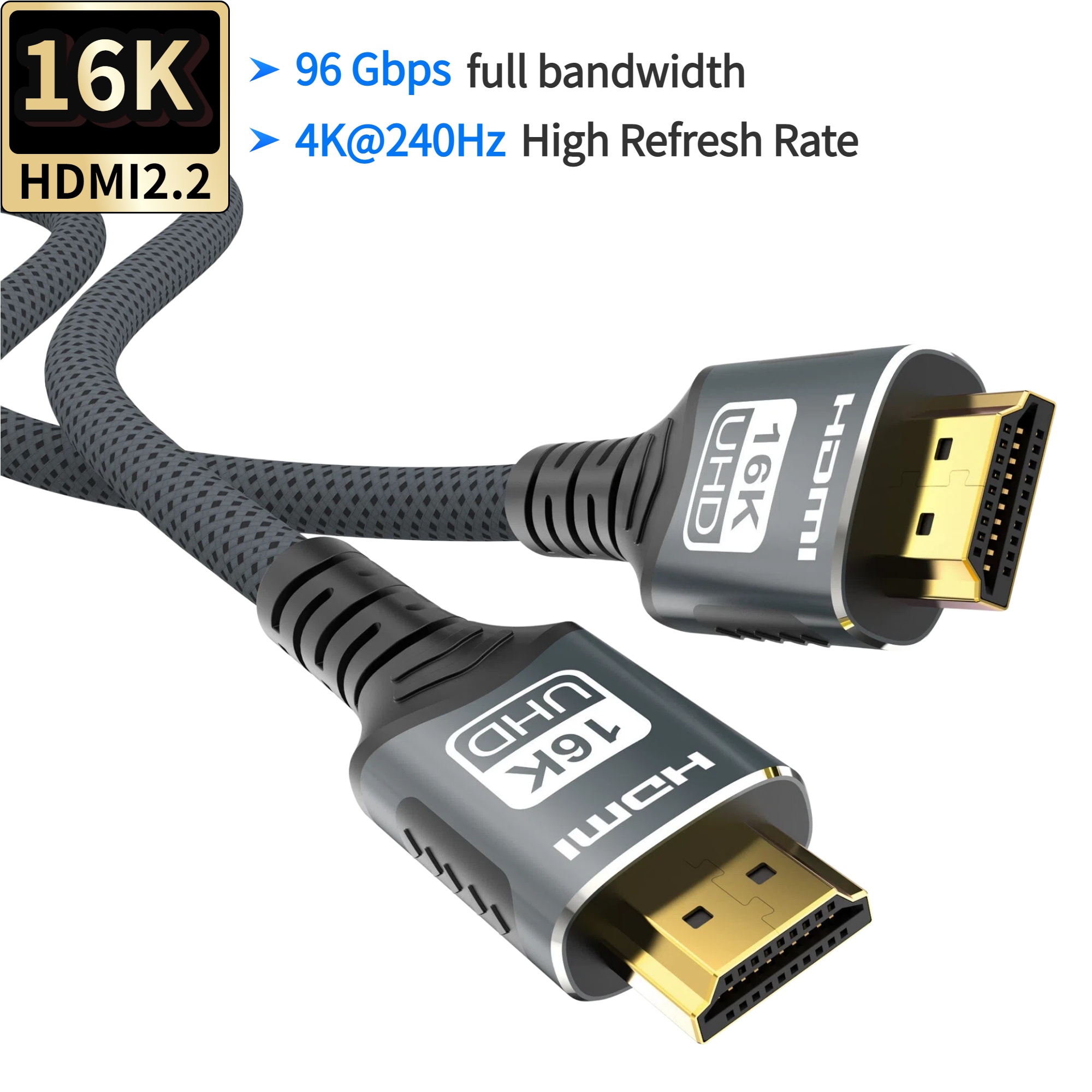 Hdmi Cable 2.1 - كابل HDMI 2.2 بسرعة 16K وسرعة