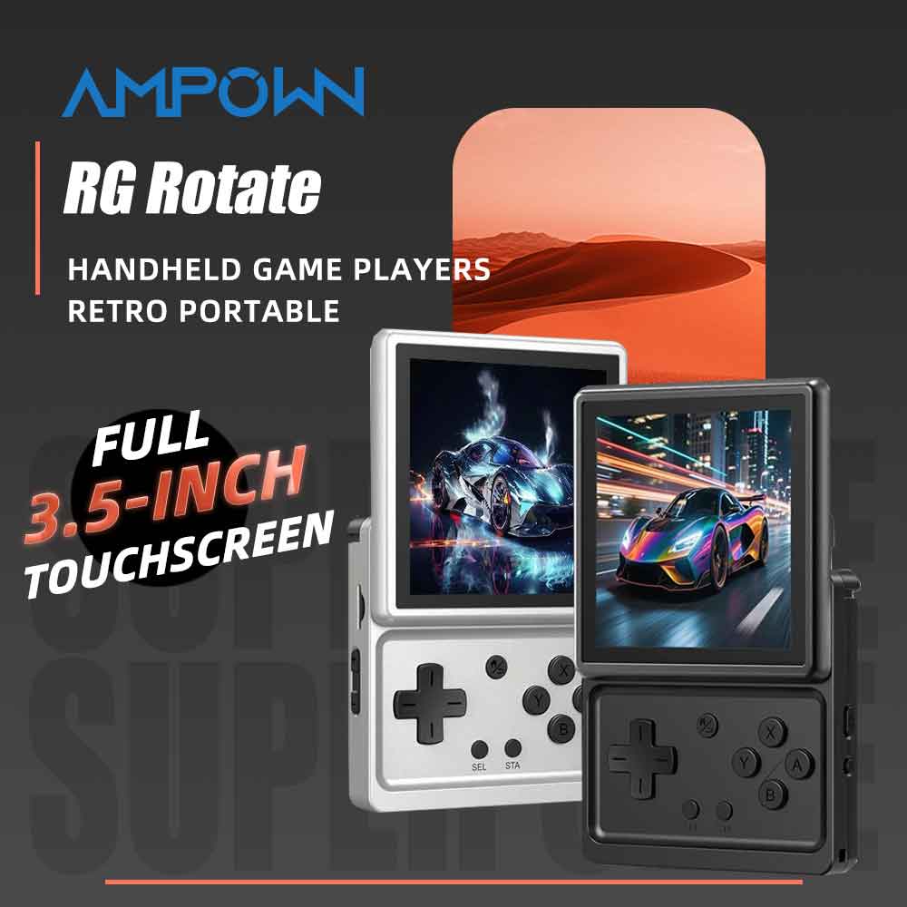 Gaming Console Bluetooth - جهاز ألعاب محمول ANBERNIC RG Rotate