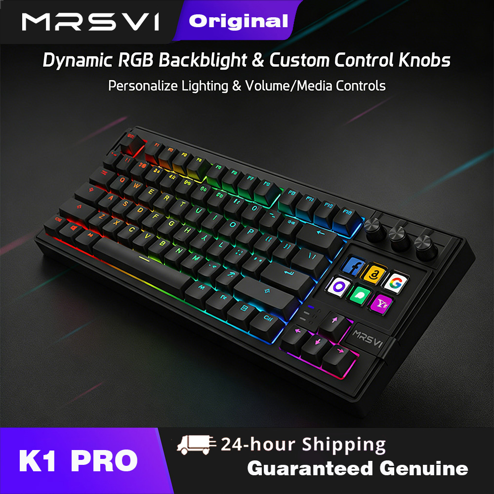 Gaming Console With Keyboard - لوحة مفاتيح ميكانيكية للألعاب MRSVI K1