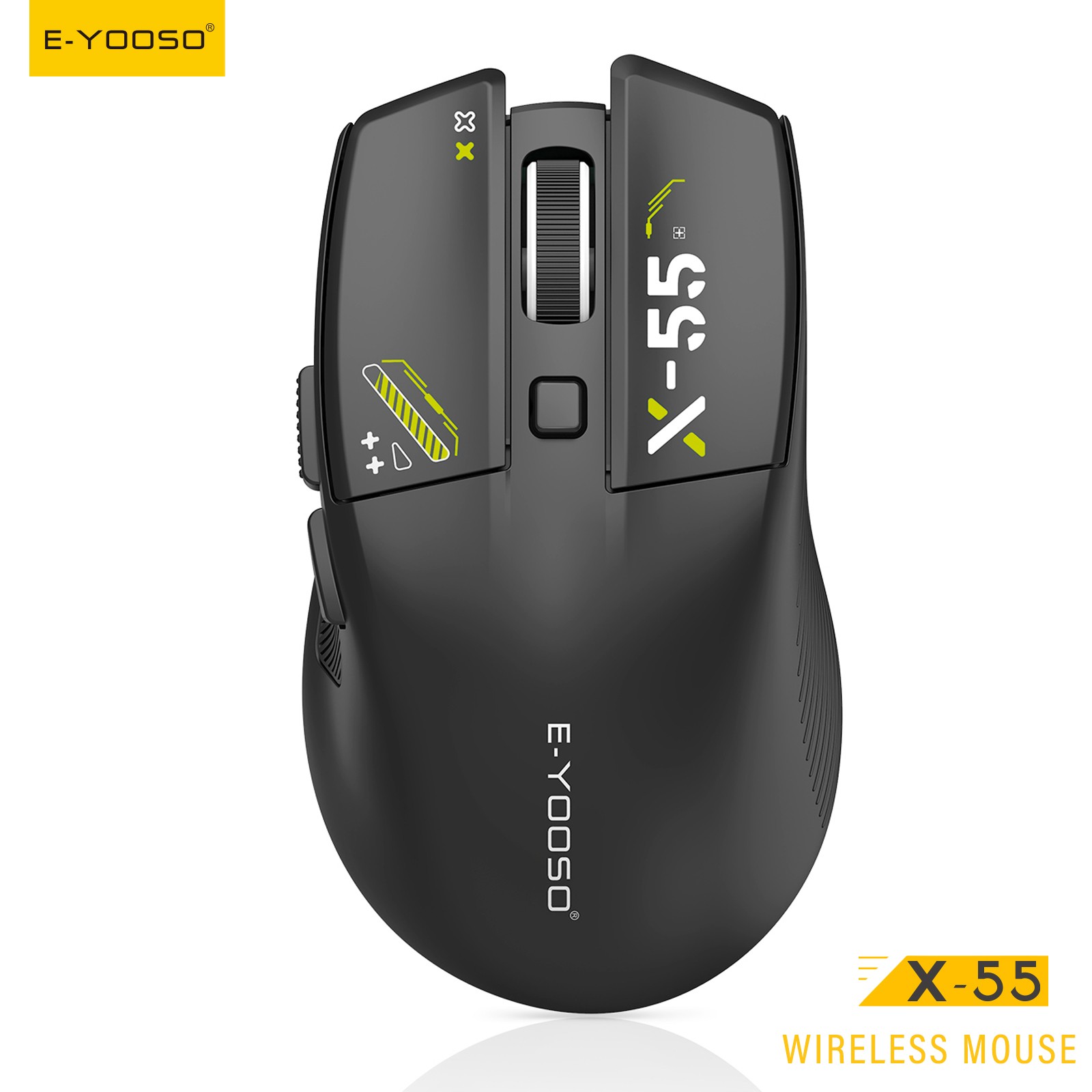 Gaming Console X55 - فأرة لاسلكية صامتة E-YOOOSO X-55 2.4G