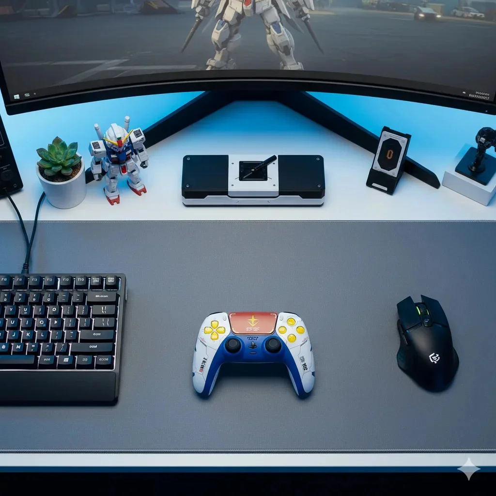 Ps5 Controller Cover - غطاء تحكم PS5 بديل بتصميم ميكانيكي،