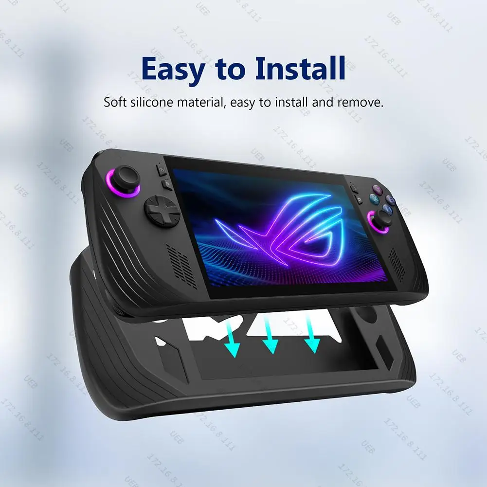 Gaming Console Rog - غطاء حماية من السيليكون مقاوم للصدمات