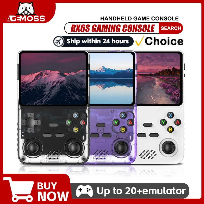Gaming Console X7 - جهاز ألعاب محمول ريترو RX6S بشاشة