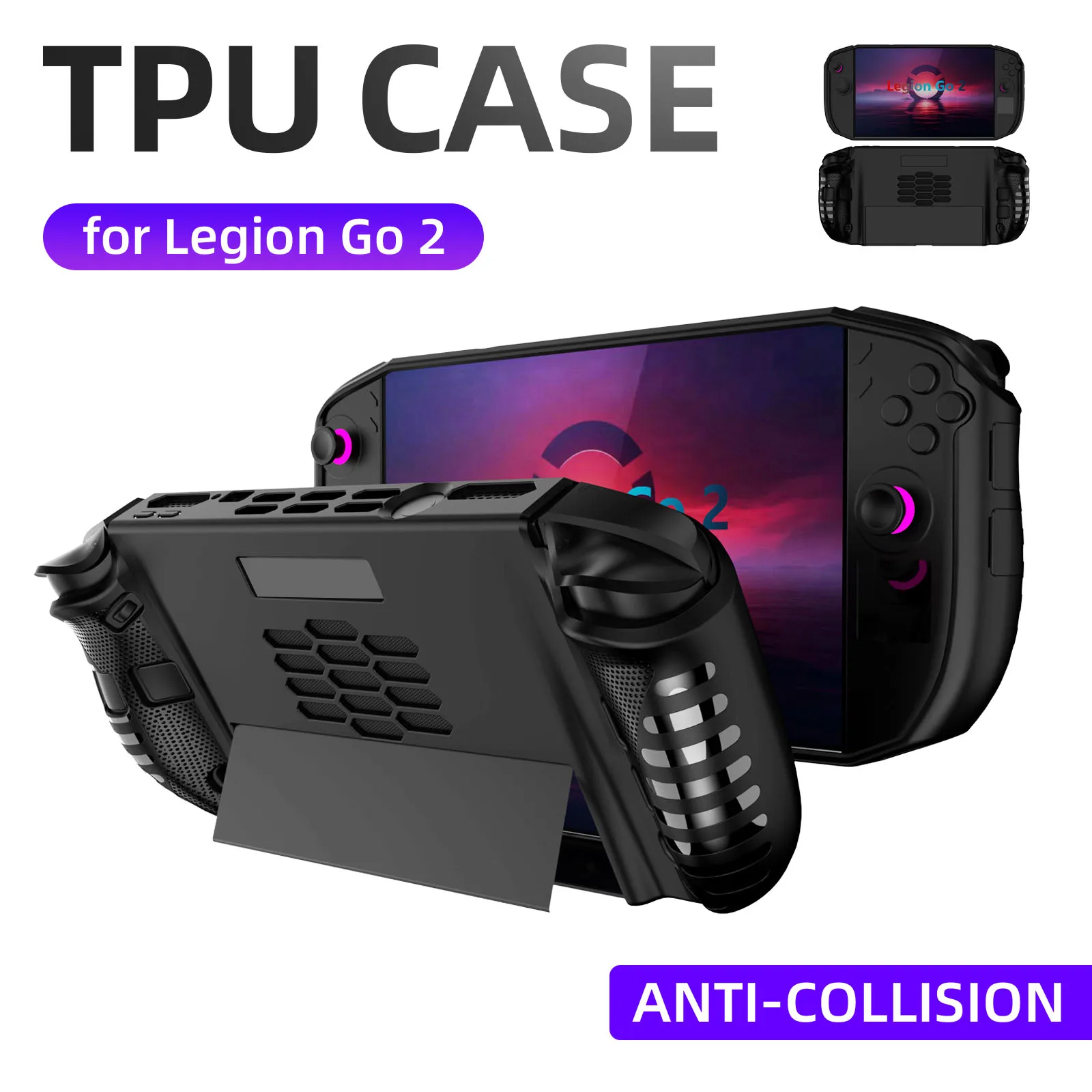 Gaming Console Lenovo Legion Go - حافظة من مادة TPU لجهاز Lenovo