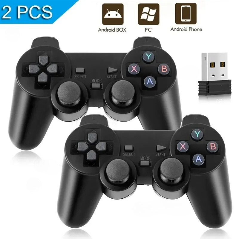 Gaming Console For Android Tv - وحدة تحكم ألعاب لاسلكية بتردد 2.4