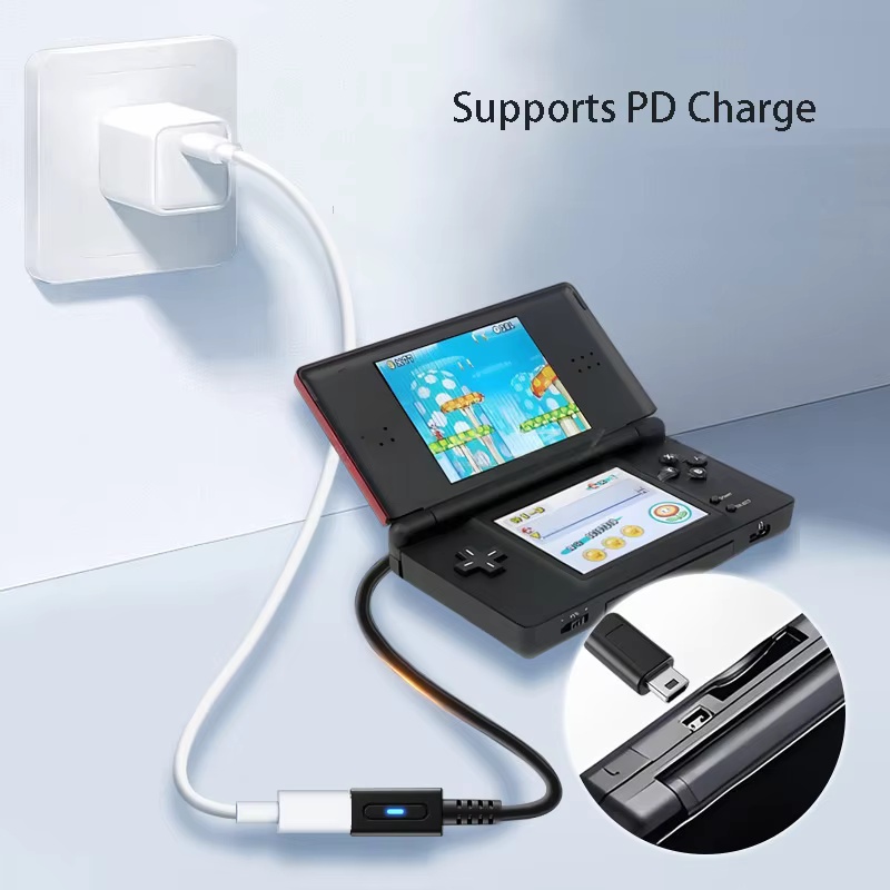 كابل شحن نوع C بطول 12 سم وقدر - مراجعة Gaming Console Usb وسعره