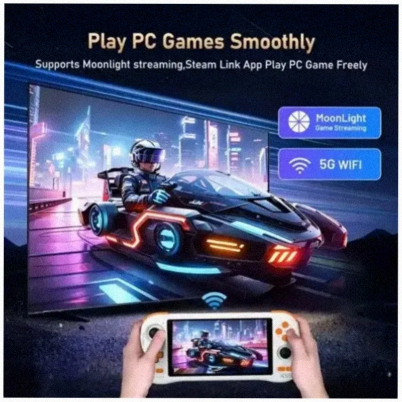 جهاز ألعاب محمول KINHANK K59 ب - مراجعة Gaming Console Under 5000 وسعره
