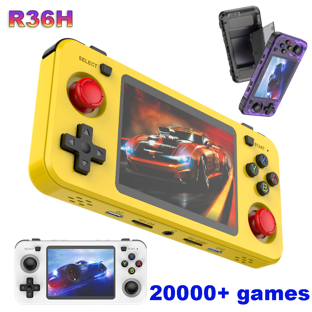 R36H ARKOS ريترو وحدة تحكم بجه - مراجعة Gaming Console X7 وسعره