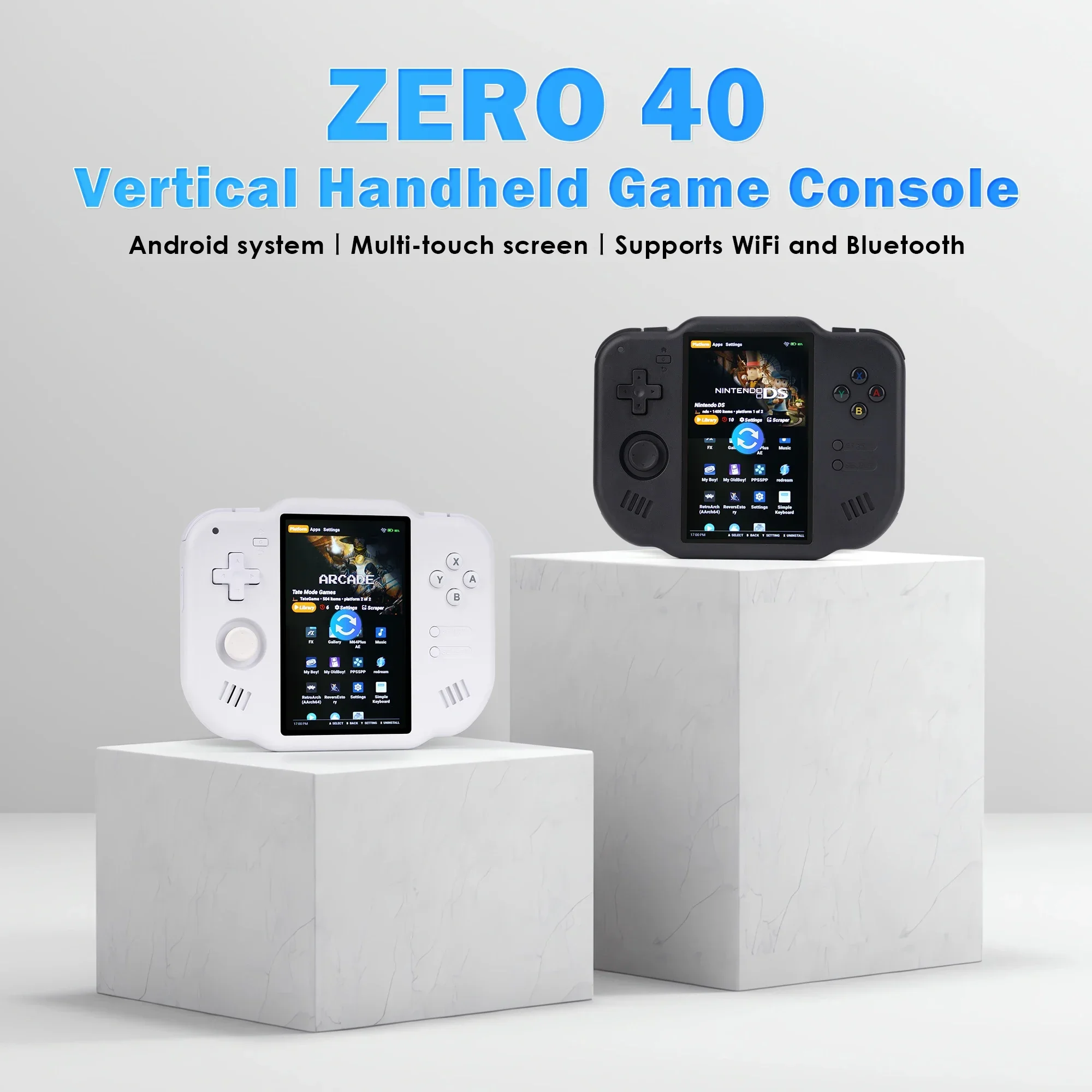 AMPOWN ZERO 40 وحدة تحكم ألعاب - مراجعة Gaming Console Bluetooth وسعره