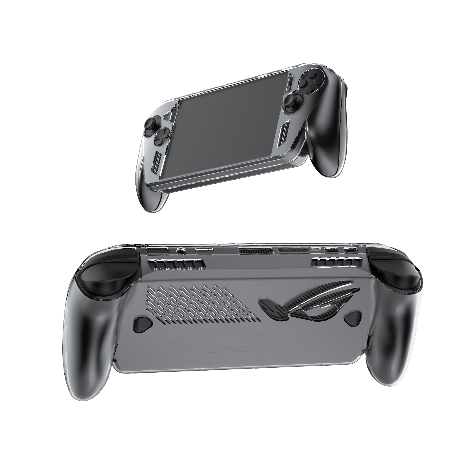 حافظة شفافة مقاومة للصدمات لجه - مراجعة Gaming Console Rog وسعره