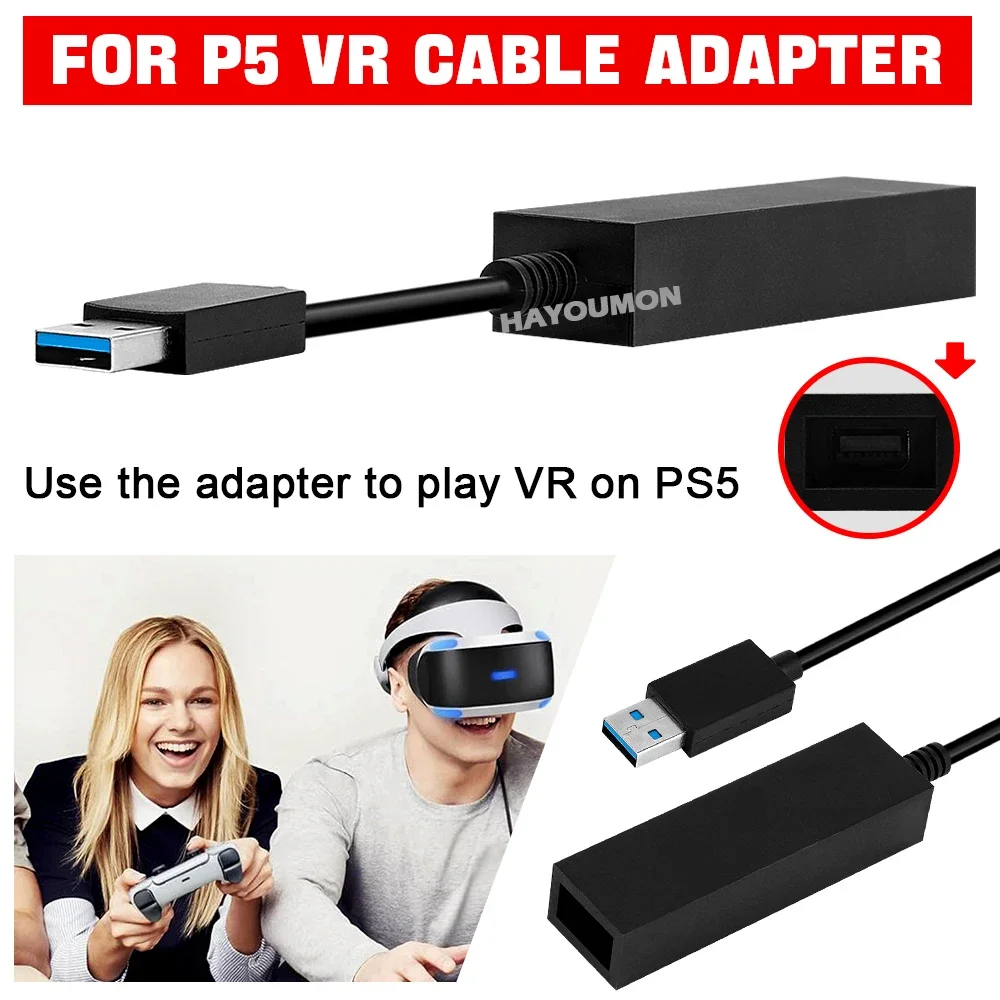 محول كابل VR لجهاز PS5، موصل ك - مراجعة Gaming Console Usb وسعره