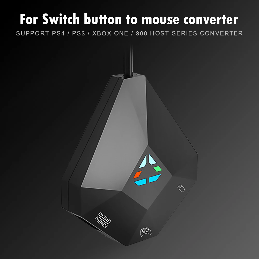 محول لوحة مفاتيح وماوس للألعاب - مراجعة Gaming Console With Keyboard وسعره