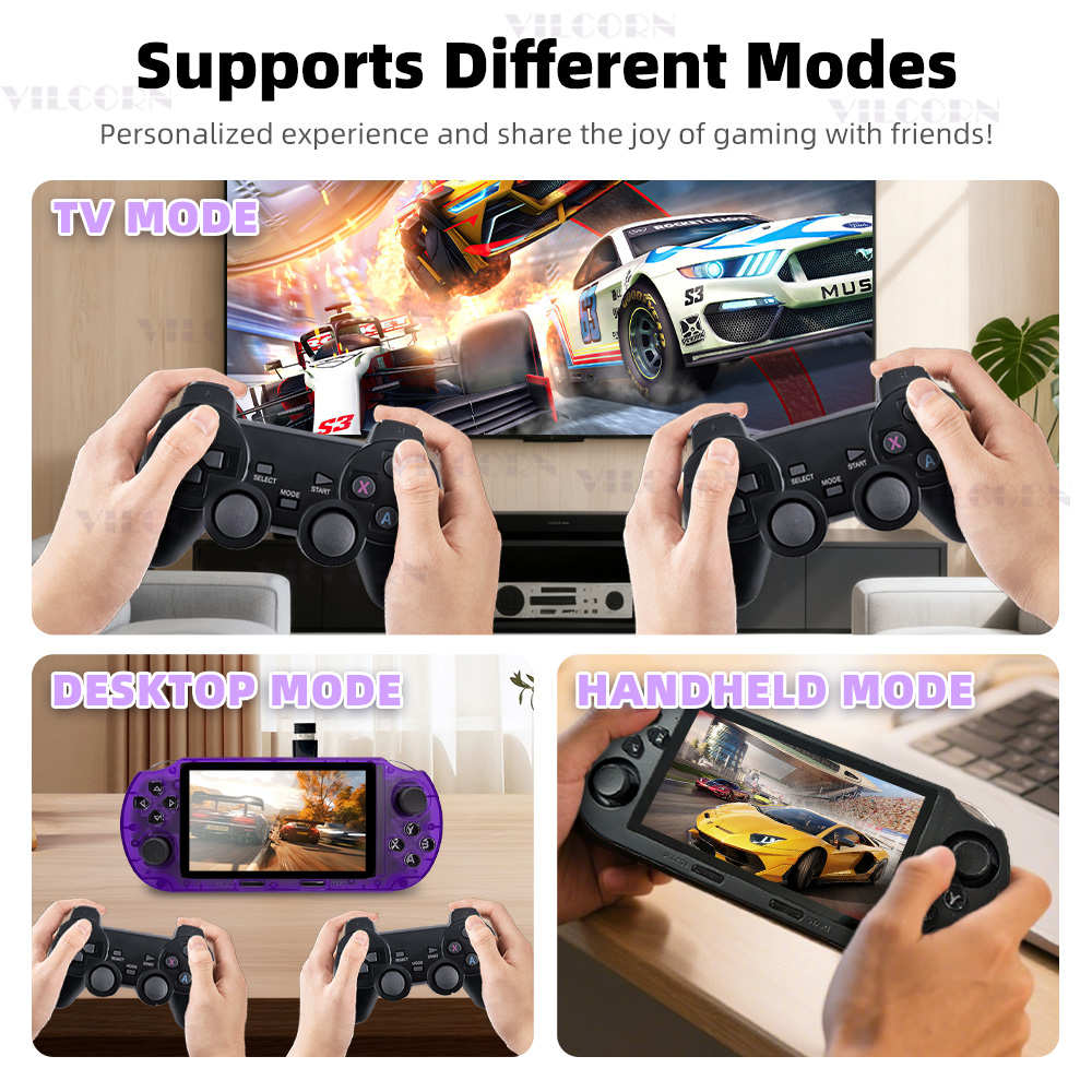 وحدة تحكم ألعاب محمولة VILCORN - مراجعة Gaming Console X7 وسعره