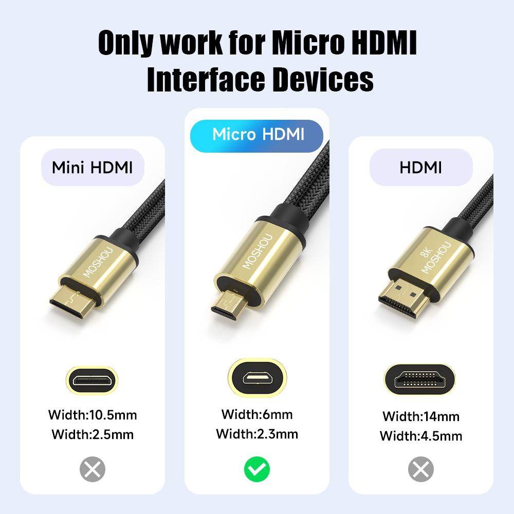 مايكرو HDMI إلى HDMI-متوافق كا - مراجعة Hdmi Cable 2.1 وسعره