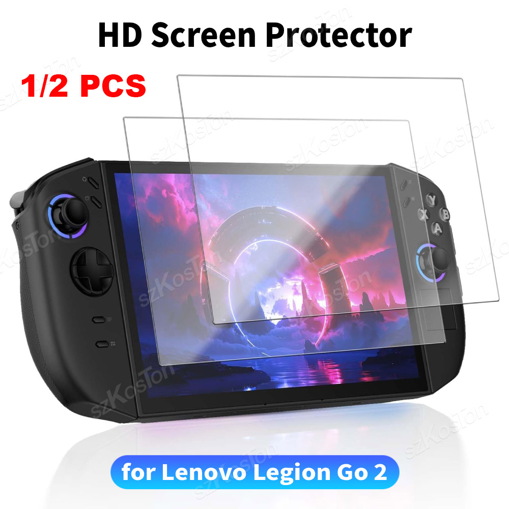 1/2 قطعة واقي شاشة من الزجاج ا - مراجعة Gaming Console Lenovo Legion Go وسعره