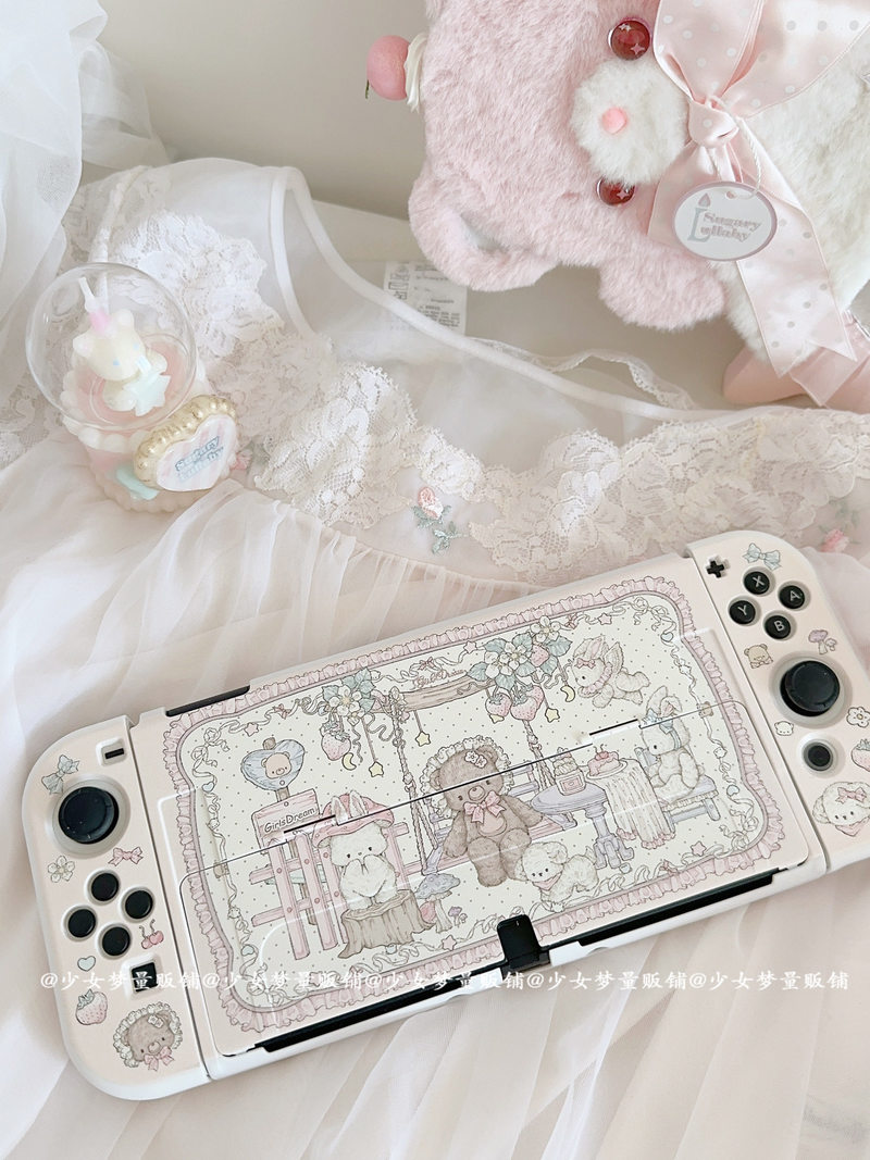 غطاء حماية لجهاز سويتش للبنات، - مراجعة Nintendo Switch Case وسعره
