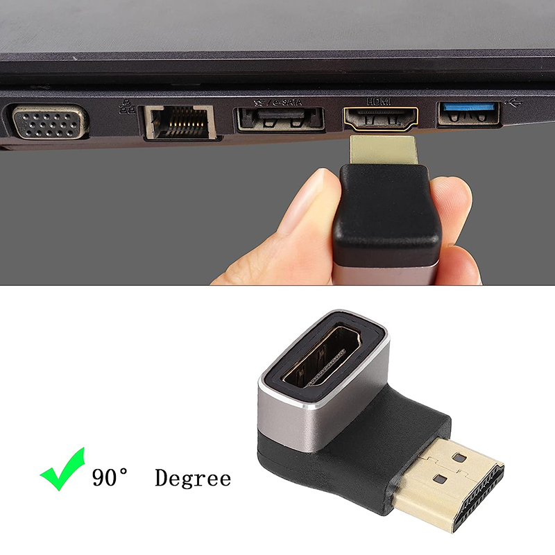 زاوية الحق HD 2.1 محول ذكر إلى - مراجعة Hdmi Cable 2.1 وسعره