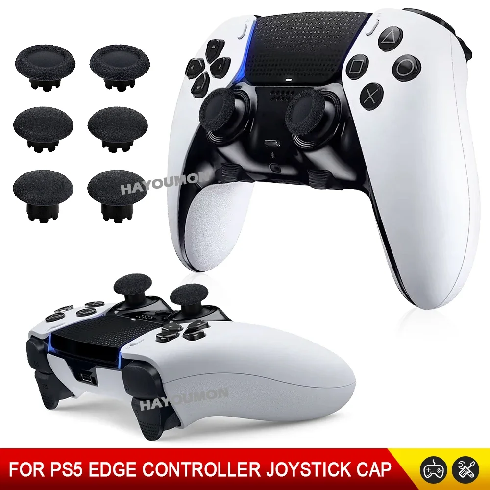 مجموعة من 6 قطع بديلة لعصي الت - مراجعة Ps5 Controller Cover وسعره