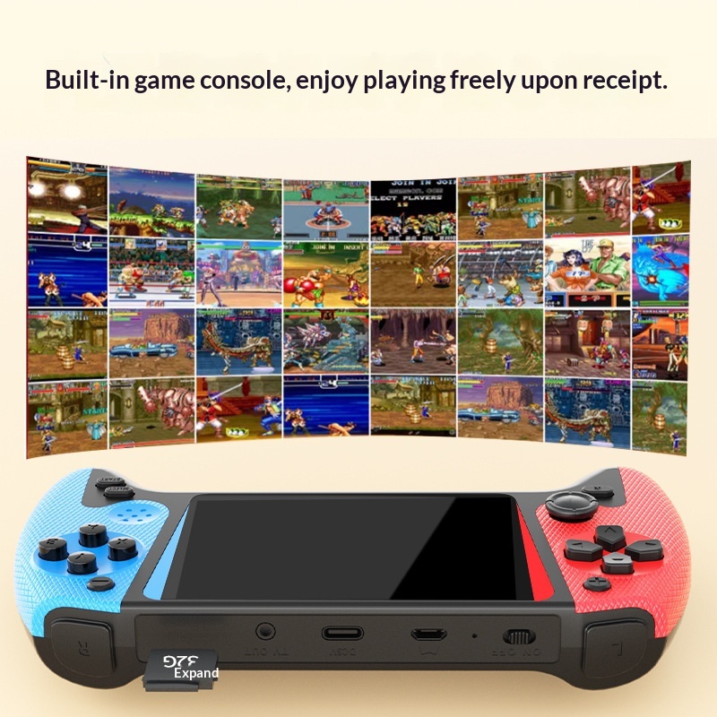 جهاز ألعاب محمول جديد Q21 عبر  - مراجعة Gaming Console X7 وسعره