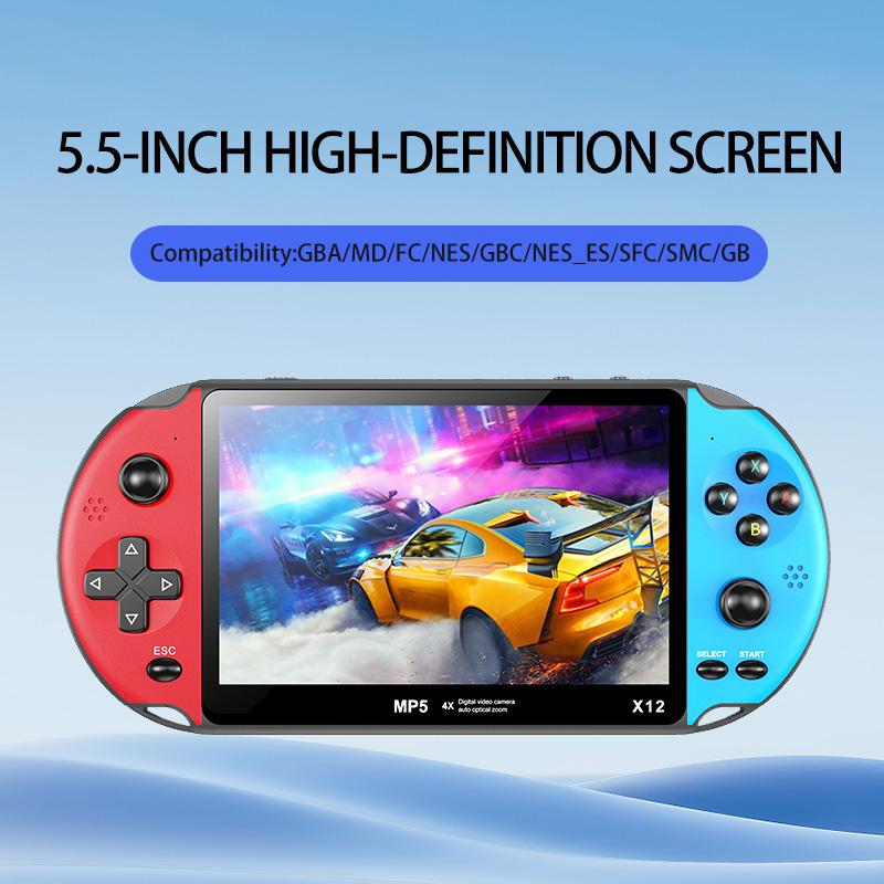 جهاز ألعاب محمول X12 ريترو، بش - مراجعة Gaming Console X7 وسعره