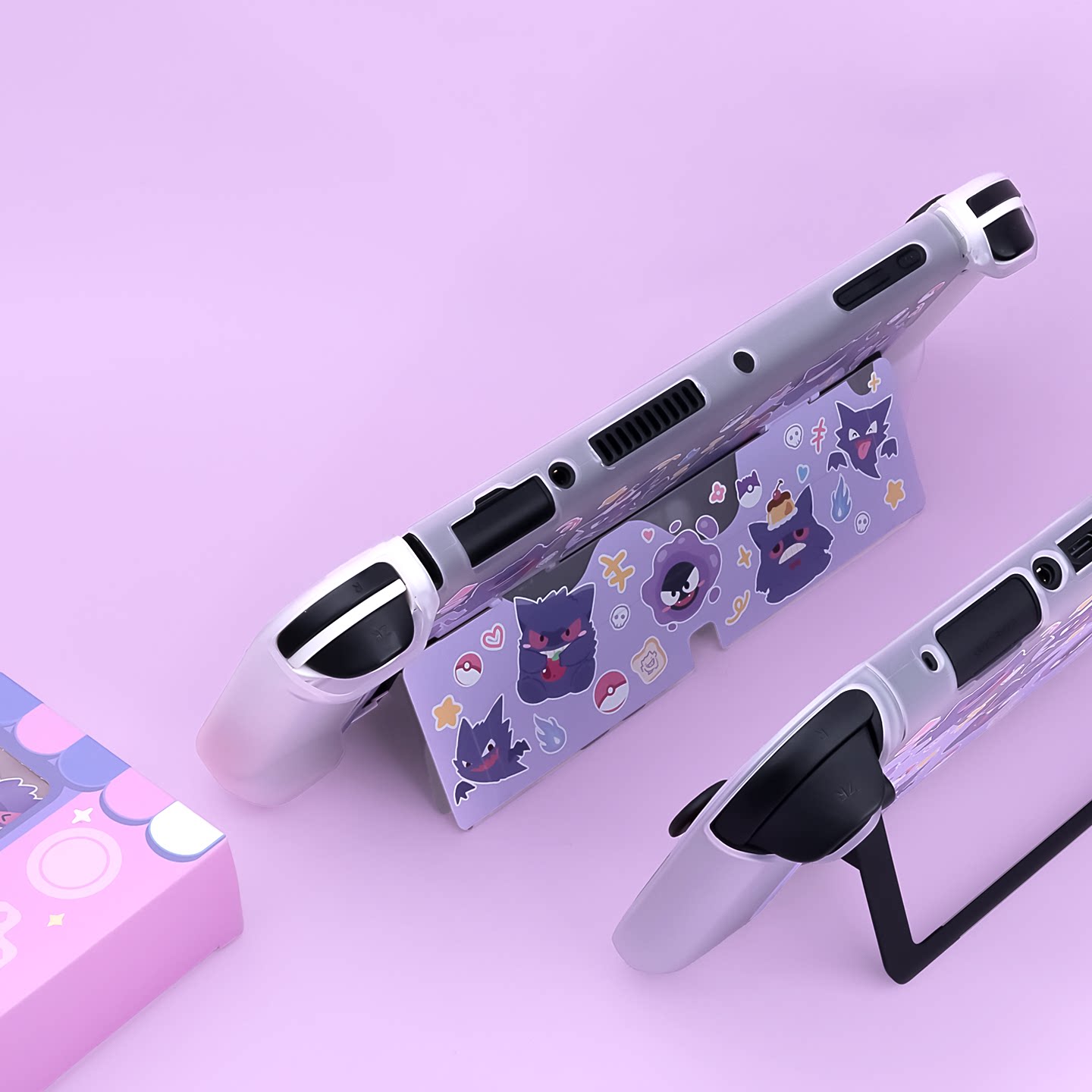 غطاء حماية نصف شفاف صلب لجهاز  - مراجعة Nintendo Switch Case وسعره